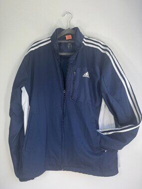 Adidas Tiro 23 League Windbreaker Mens Small Navy Blue Track Jacket